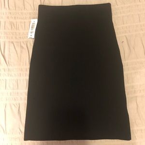 Aritzia Stanhope black bandage skirt